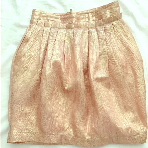 Gold Skirt from Urban Outfitters