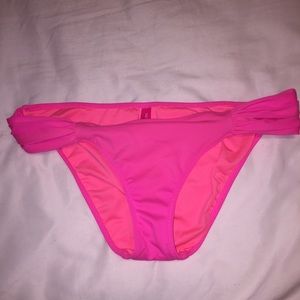 Hot Pink Hipster Bikini Bottoms