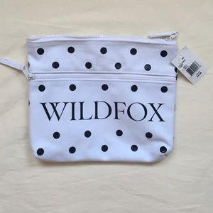 Wildfox Polka Dot Bikini Bag Wildfox Polka Dot Bikini Bag