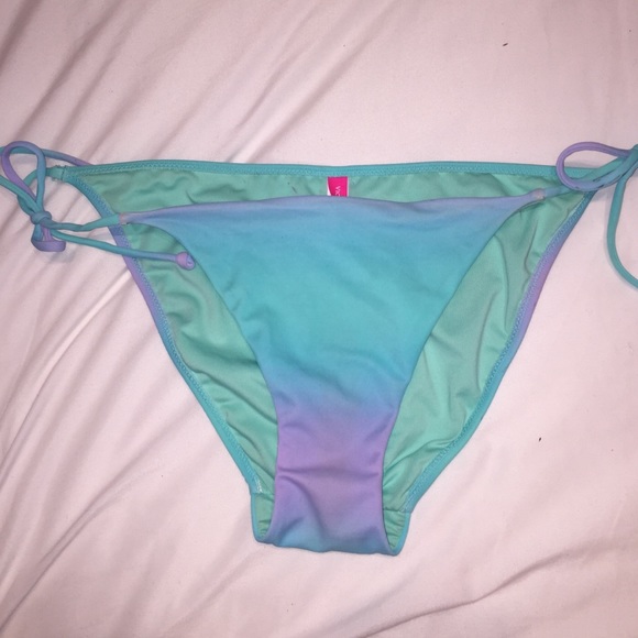 Ombre String Bikini Bottoms