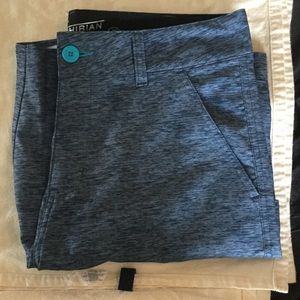 Blue board shorts