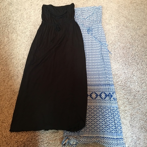 Old Navy strapless maxi dresses