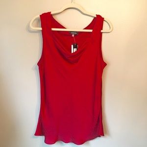 NWT Lipstick Red Sleeveless Blouse