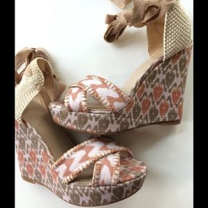 Theodora & Callum Ankle Tie Espadrilles