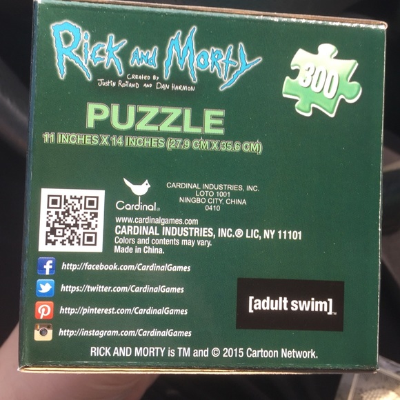 Rick & Morty Puzzle Loot Crate - Picture 2 of 2