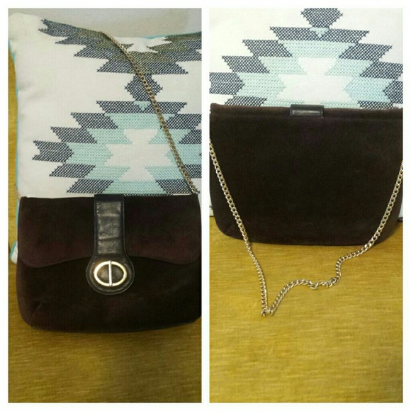 Vintage Suede Shoulder bag - Picture 3 of 4