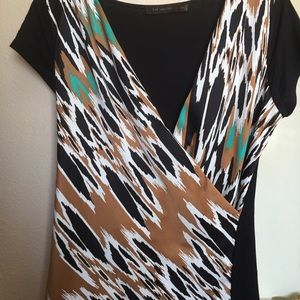 Gorgeous Limited wrap shirt.