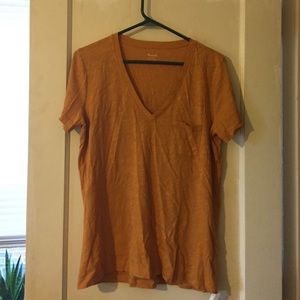 Madewell Slub V Neck