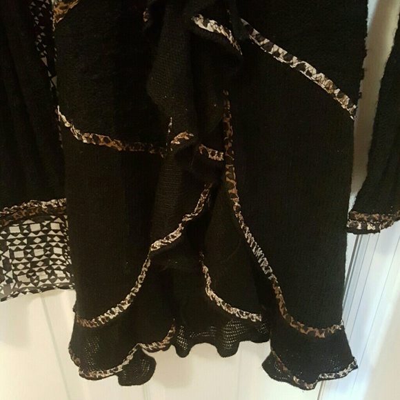 Boho ruffle sweater - Picture 4 of 4