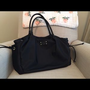Like new Kate Spade Classic Nylon Stevie baby bag