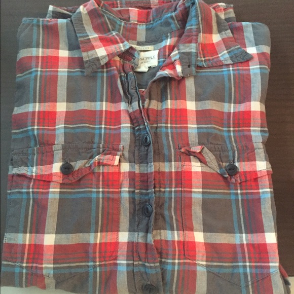 Plaid Button Down