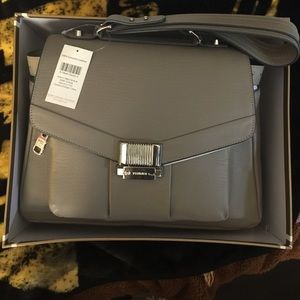 100% genuine leather bag.