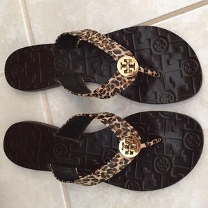 Cheetah print Tory Burch Sandals