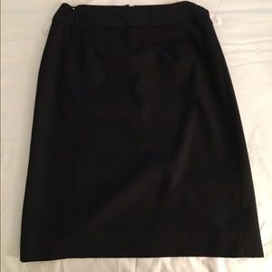 J Crew black pencil skirt