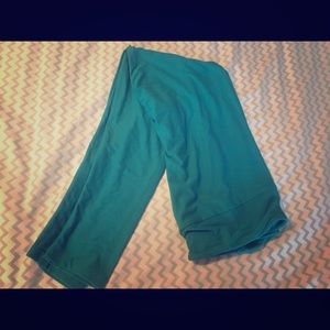 LuLaRoe turquoise leggings