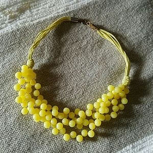 Vintage Jewelry - Vintage yellow beaded necklace Vintage Jewelry - Vintage yellow beaded necklace