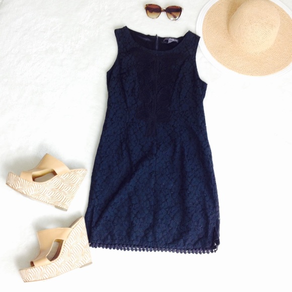 Little black lace dress