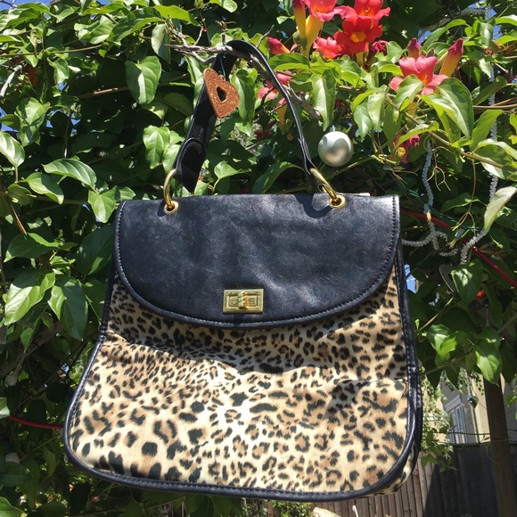 Brand new Forever 21 leopard faux leather bag