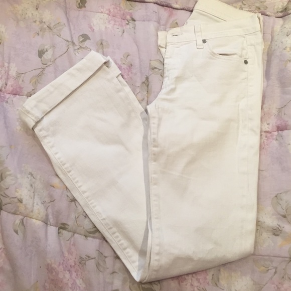 Authentic 7 For All Mankind jeans with rhinestones