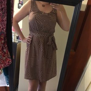Brown/burgundy Dress