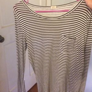 J Crew Striped top small
