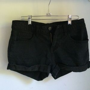 BDG mid-rise tomgirl denim shorts