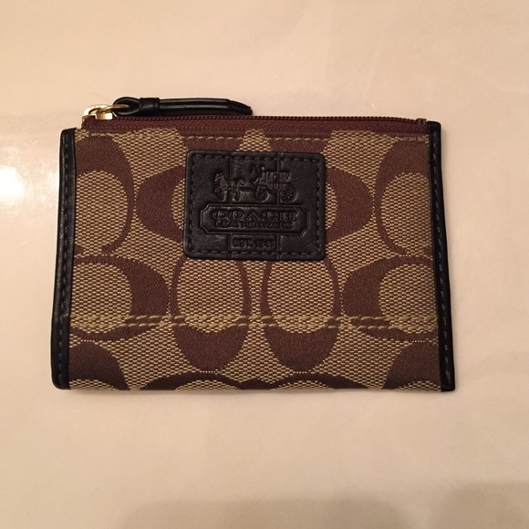 Coach mini wallet