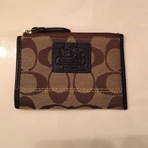 Coach mini wallet