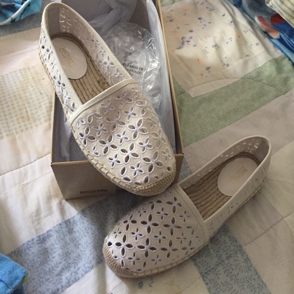 Michael Kors Canvas slip on espadrilles