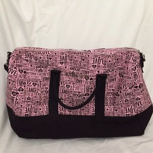 VS Victoria's Secret overnight duffle bag
