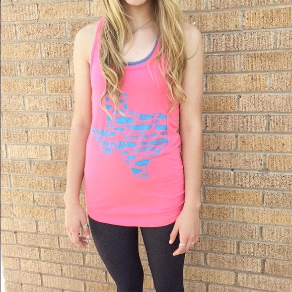 NWT custom Texas tank!