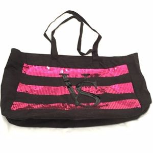 VS Victoria's Secret overnight bag or gym bag