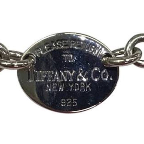 Tiffany & Co. Jewelry - T & Co. oval charm bracelet