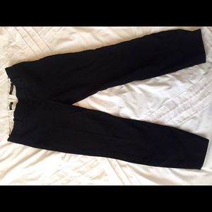 Cropped Jcrew Minnie size 00 black stretch pant