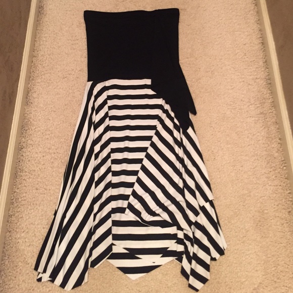 Strapless Knit Dress - Picture 1 of 2