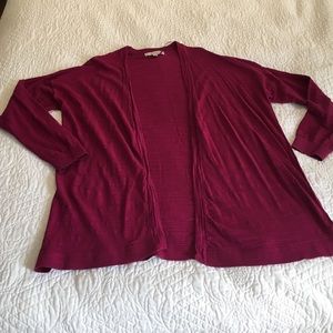Loft Slub Open Cardigan