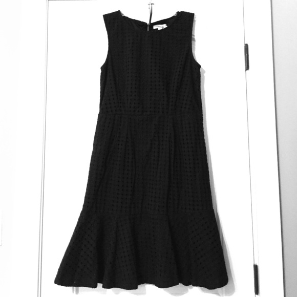 Sleeveless eyelet dress