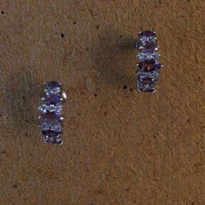 Silver vintage earrings