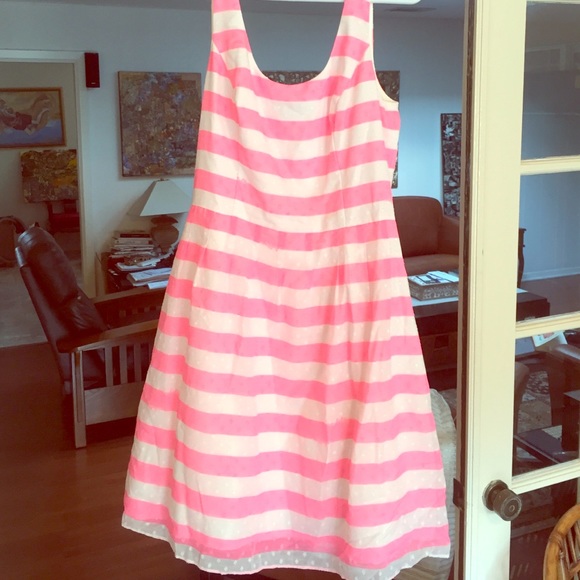 Pink Stripe Lilly Pulitzer Dress, Size 10