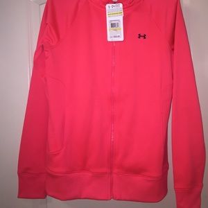 Under Armor pink hoody.