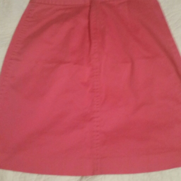 Coral skirt  like new - Picture 2 of 3