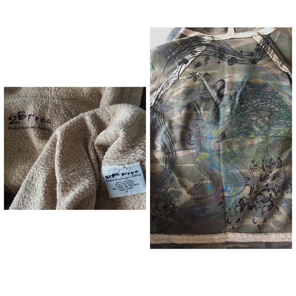 2B Free Camo Print Pull Over - Picture 4 of 4