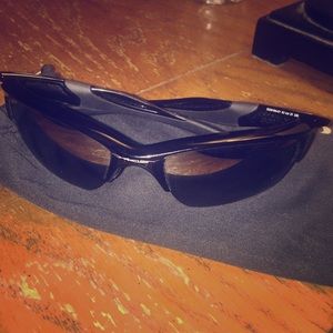 Oakley half jacket 2.0 polished black