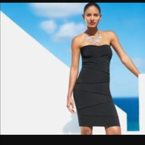 WHBM instantly slimming strapless dress