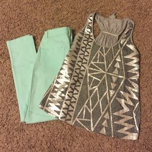 🎀DEAL TIME!🎀 Sparkly Tank Top and/or leggings!