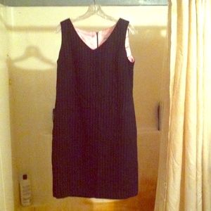 A professional sleeveless dress