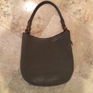 J Crew Gray Hobo Bag
