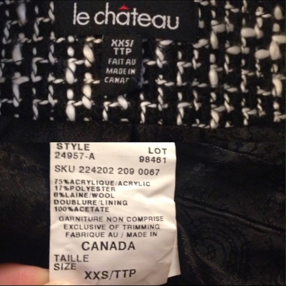 Le Chateau jacket! - Picture 4 of 4