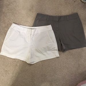 2 pairs of Ann Taylor Loft original shorts size 00