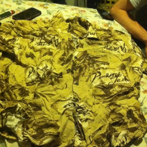 A panama button up